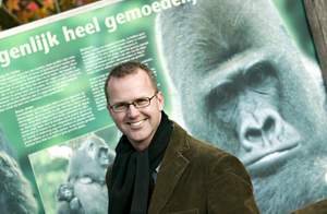 Patrick van Veen,
                          Biologe im Affenzoo in Apeldoorn