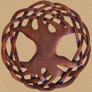 Weltenesche, Wandschmuck aus Yggdrasilholz