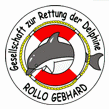 Logo der Delphinrettungsgesellschaft von
                        Rollo Gebhard