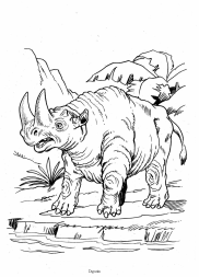 Dinosaurier: Digozaen mit 2 H�rnern