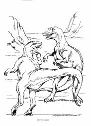 Dinosaurus: Zwei Tarbosaurier
