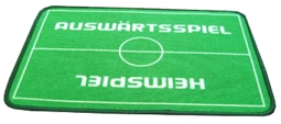 Fussmatte gegen
                        Floheier, z.B. als sportliches Spielfeld mit den
                        Angaben "Heimspiel" und
                        "Auswrtsspiel"