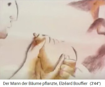 Wasser
                  teilen mit K�rbisflasche