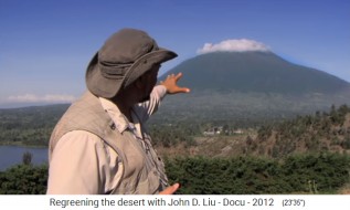 Ruanda, bewaldete
                      Berge speichern Regenwasser, Nahaufnahme