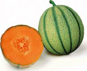 Melone, natrliches Mandala