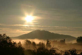 Luz del sol
                              brillante, p.e. en el Bosque Negro del Sur
                              en Alemania