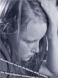 Ein M�dchen hat genug von der Schimpferei der
                    Mutter und schaltet auf "Durchzug"