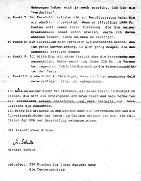 11.7.1996, Brief an Balmer, Balmer
                          verweigert weiterhin die Berufsberatung,
                          Antrag auf die Testresultate fr 220 Franken
                          (02)