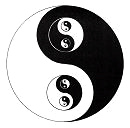 Doubled yin yang mandala