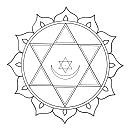 Mandala: Viertes Chakra der stlichen
                          Chakralehre