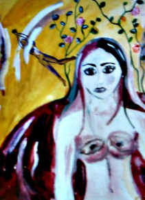 Frau mit vier Augen. Frauen denken
                      scheinbar wirklich anders als M�nner...