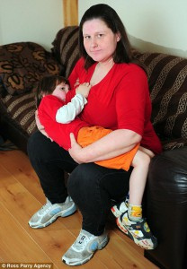 Dar leche a
                ni�os de m�s de 3