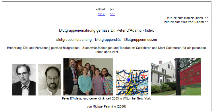 Die Blutgruppenern�hrung mit Dr. D'Adamo