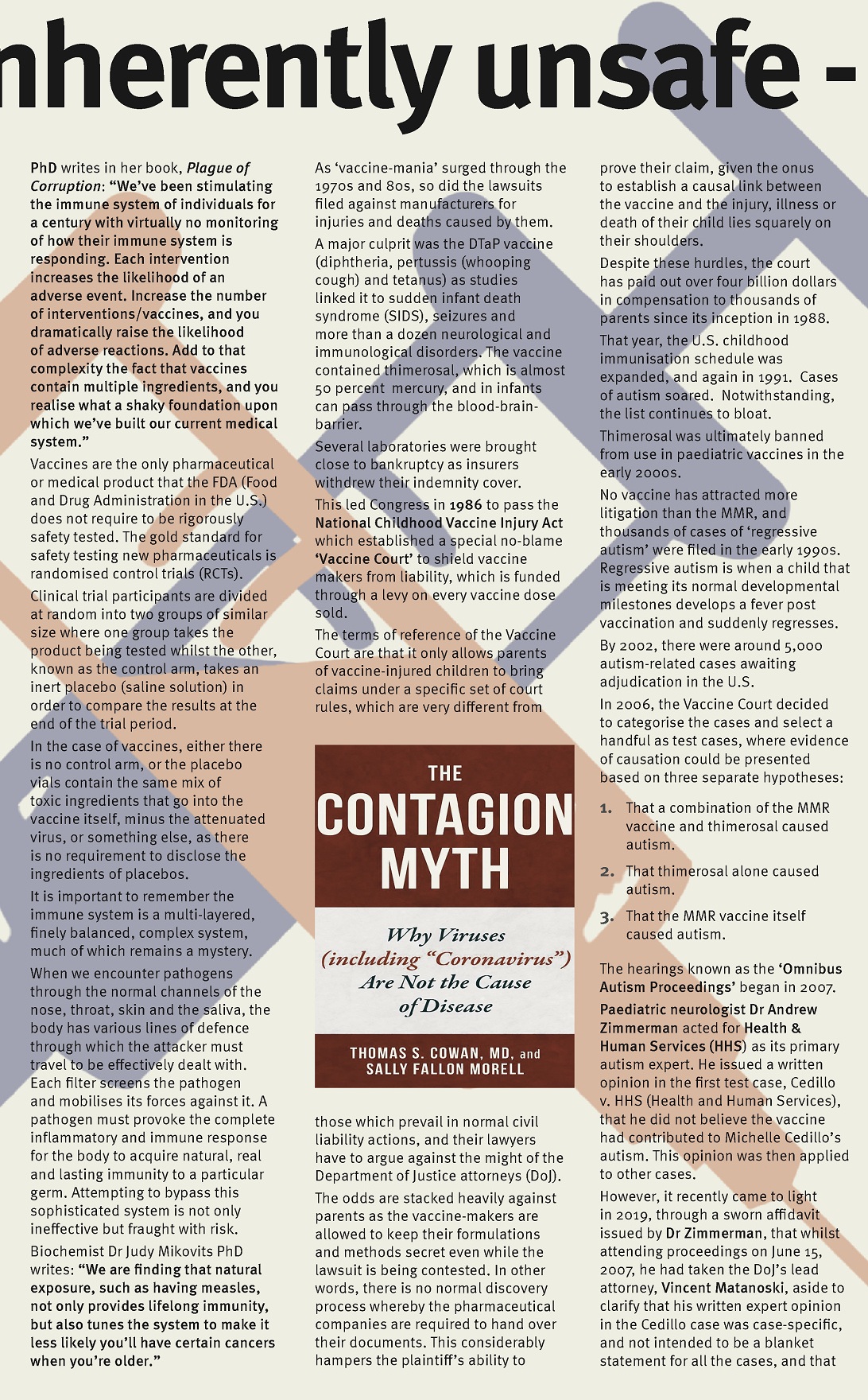 Alle Impfungen sind unsicher - all vaccinations
are unsafe Teil 2 Alle Impfungen sind unsicher -
all vaccinations are unsafe Teil 2