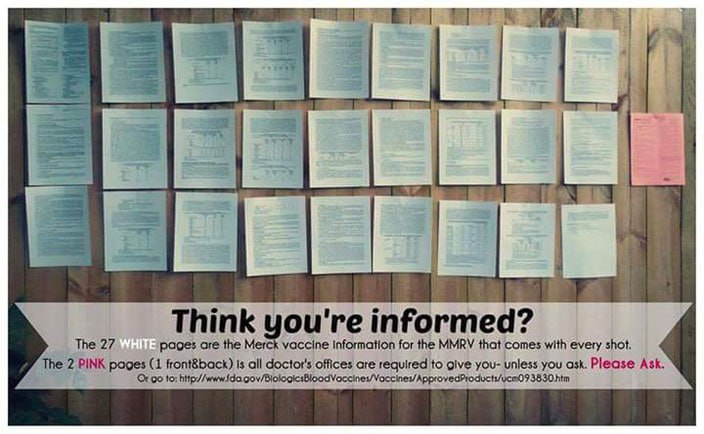 MMR-Impfung Inhaltsstoffe 12.3.2023: Was die
kriminellen Pharma-Ärzte wissen (weiss) - und was den
Eltern der Kinder als Information vergelogen wird (rot)
Unterschied zwischen Beipackzettel für die MMRV-Impfung
(das rote Blatt), für Patienten, und den
Fachinformationen (für Ärzte) MMR-Impfung
Inhaltsstoffe 12.3.2023: Was die kriminellen
Pharma-Ärzte wissen (weiss) - und was den Eltern der
Kinder als Information vergelogen wird (rot) Unterschied
zwischen Beipackzettel für die MMRV-Impfung (das rote
Blatt), für Patienten, und den Fachinformationen (für
Ärzte)