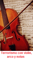 tortura con viol�n, arco
                y notas [5] - es la tortura total con aislamiento por
                horas - en el sentido de la capa alta satanista