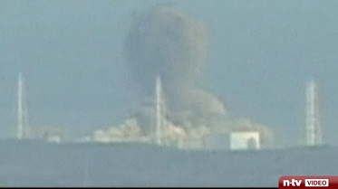 Explosion des
                              Reaktors 3 des Atomkraftwerks von
                              Fukushima am 14.3.2011 (04)