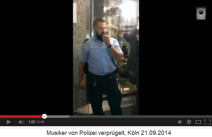 K�lner Scharia-Polizist verpr�gelt
                              Musiker 11