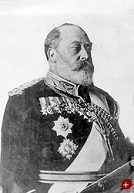 Un playboy (aquí: rey
Eduardo VII. de Inglaterra) quería casar y fueron
2 mujeres ... Un playboy (aquí: rey
Eduardo VII. de Inglaterra) quería casar y fueron
2 mujeres ...