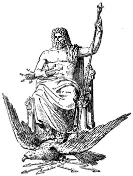 Los dioses juegan un juego, p.e. con Zeus
