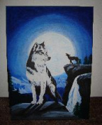 Un
                        lobo en la luna pens que haba agrandado porque
                        su sombra fue tan grande en la luz de la luna y
                        podra dominar los leones...