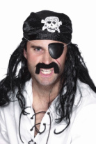 Un
hombre con solo un ojo (aquí: con parche de ojo)
... Un hombre con solo un
ojo (aquí: con parche de ojo) ...