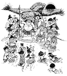 Taka-Tuka-Land-Konzert mit Sonnenuntergang