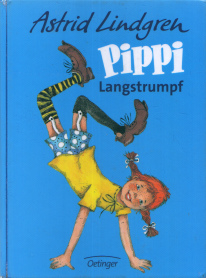 Buch Pippi Langstrumpf, Buchdeckel