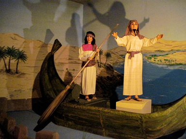 Theme railway in
                              Ibbenb�ren 03, scenery of old Egypt
                              culture