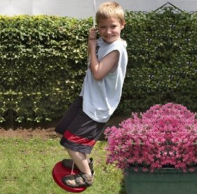 Plate swing 02 with a
                          child upright on it