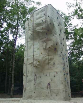 Climbing 13: climbing
                            rock on youth camping site of Eyll near
                            Krefeld, North Rhine Westfalia, Germany