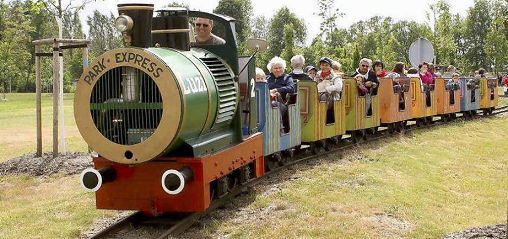 Park train
                            02 in Schwarzheide, Lausitz, Germany