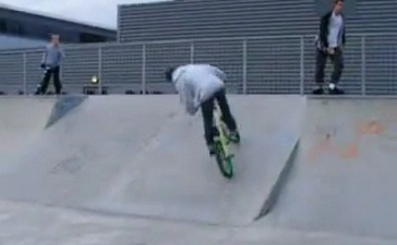 Skatepark 13: biking
                              with a turn of 180 degrees 01, Horfield
                              District, Bristol, England