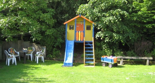 Gartenhausrutschbahn, Holland