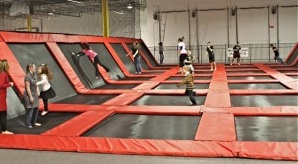 Trampolin-Center in den
                            "USA"