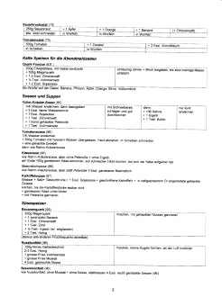 Rohkost Kieninger: Salate, S�ssspeisen