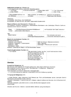 Rohkost Kunz-Bircher 02: Müesli und
Gemüse Rohkost
Kunz-Bircher 02: Müesli und Gemüse