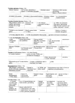 Vegetarisch Falken 11: Gemüse Vegetarisch Falken 11: Gemüse