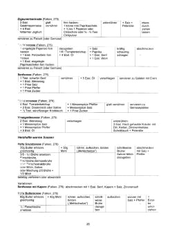 Vegetarisch Falken 20:
Kalte Sossen, warme Sossen Vegetarisch Falken 20: Kalte Sossen,
warme Sossen