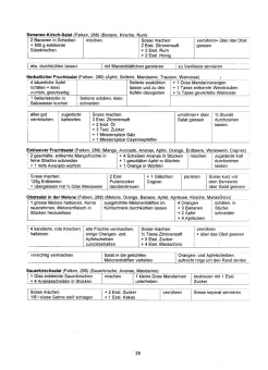 Vegetarisch Falken 29: Fruchtsalate Vegetarisch Falken 29: Fruchtsalate