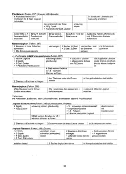 Vegetarisch Falken
35: Quarkdesserts, Jogurtdesserts Vegetarisch Falken 35: Quarkdesserts,
Jogurtdesserts