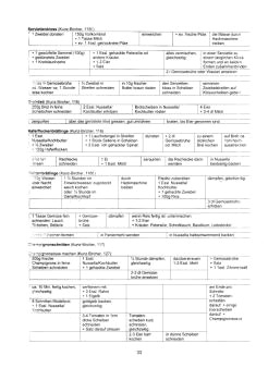 Vegetarisch Kunz-Bircher:
Brätlinge, Schnitten Vegetarisch Kunz-Bircher: Brätlinge,
Schnitten