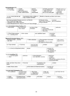 Vegetarisch
Oberdörffer: Desserts / Süssspeisen 03 Vegetarisch Oberdörffer: Desserts /
Süssspeisen 03