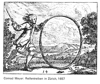 Reifeln, Reifen treiben