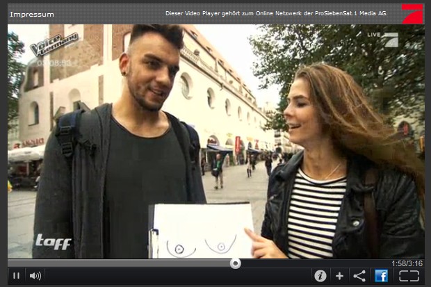 Befragte zeichnen Br�ste 02