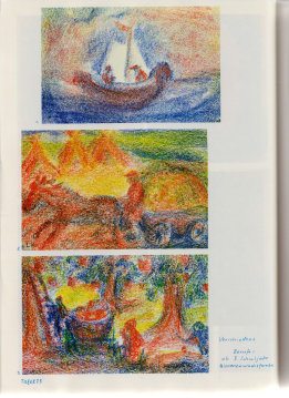 Tafel 23:
Malwerke in Bienenwachsfarben: Berufe 01 (ab
3. Schuljahr) Tafel 23: Malwerke in Bienenwachsfarben:
Berufe 01 (ab 3. Schuljahr)