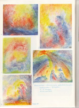 Tafel 59: Christliche Feste
01 in Bienenwachsfarben:
"Christliche" Festzeiten
Weihnachten, Pfingsten (1.-7. Schuljahr) Tafel 59: Christliche Feste 01 in
Bienenwachsfarben: "Christliche"
Festzeiten Weihnachten, Pfingsten (1.-7.
Schuljahr)