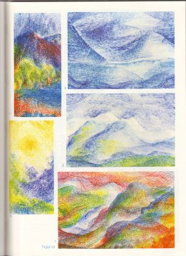 Tafel 68:
Schichtübungen 03 in Bienenwachsfarben Tafel 68: Schichtübungen 03 in
Bienenwachsfarben