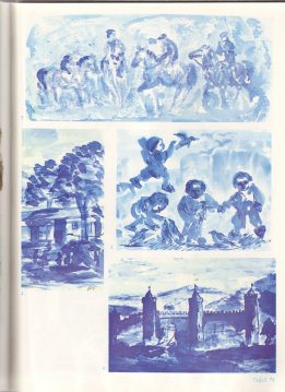 Tafel 70: Skizzenblätter 02 mit
verschiedenen Tinten 02 (7.-10. Schuljahr) Tafel 70: Skizzenblätter 02 mit
verschiedenen Tinten 02 (7.-10. Schuljahr)