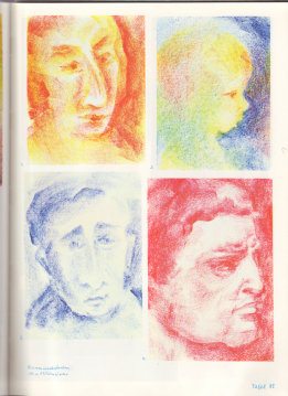 Tafel 82:
Portraits in Bienenwachsfarben (10. und 11.
Schuljahr) Tafel 82: Portraits in Bienenwachsfarben
(10. und 11. Schuljahr)